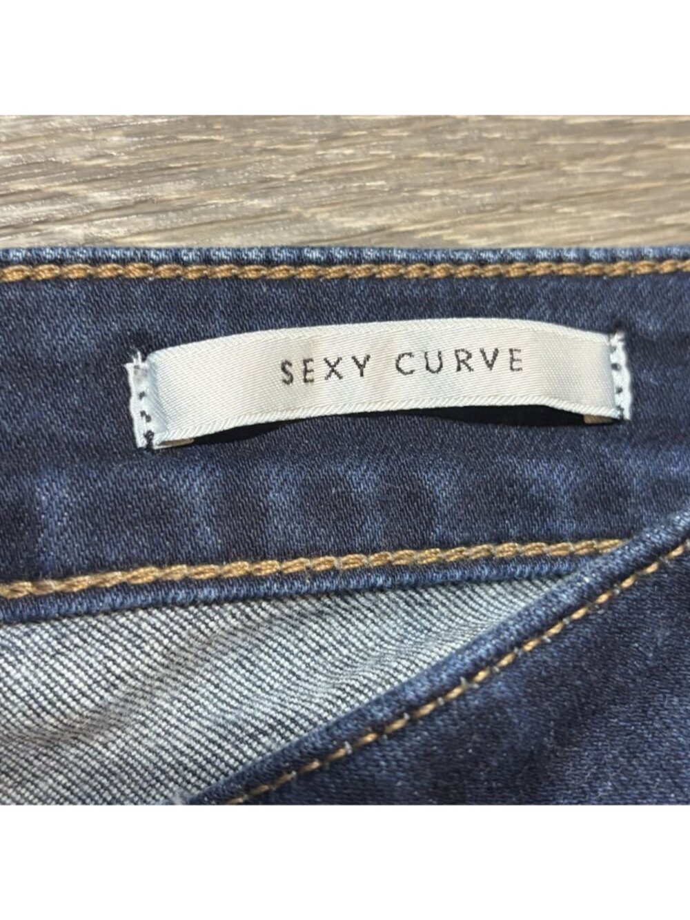 Guess Sexy Curve Dark Wash Skinny Jeans 29 Stretch Denim 5 Pocket Mid Rise - Picture 11 of 14